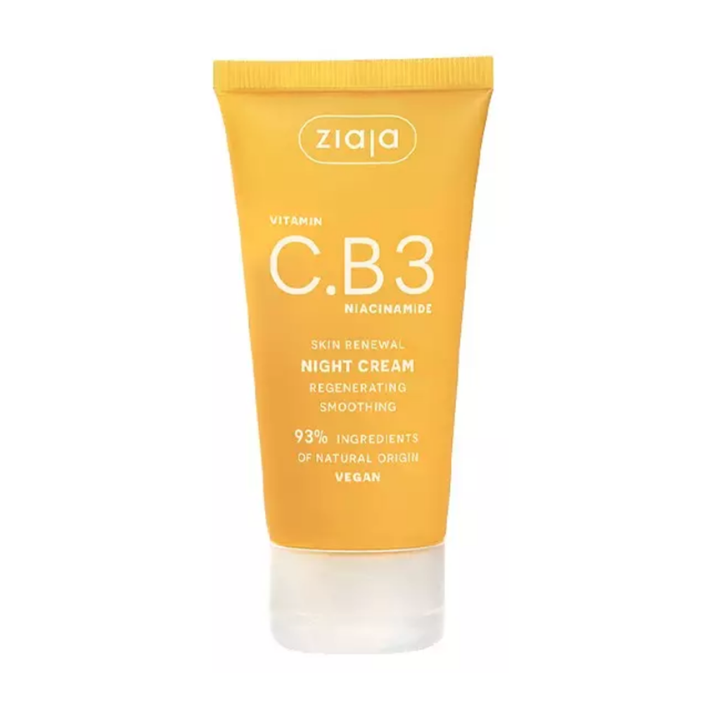 VITAMINA C.B3 NIACINAMIDA Crema facial de noche regeneradora