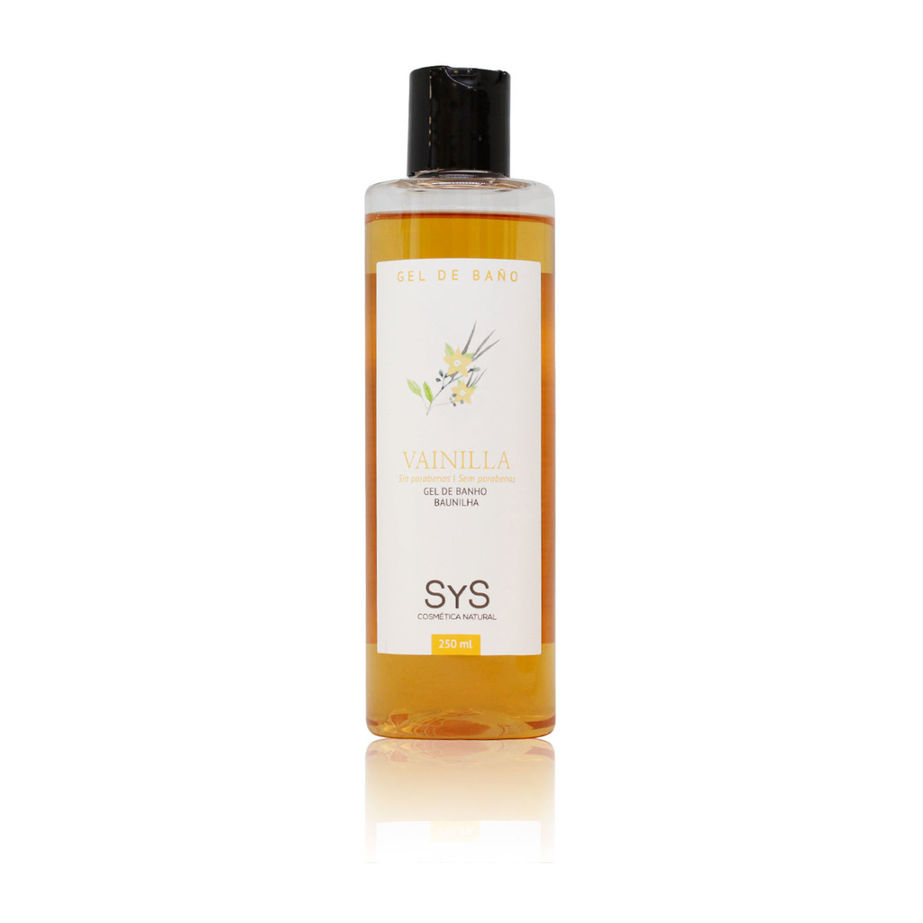 GEL DE BAÑO CONCENTRADO SYS 250ml VAINILLA