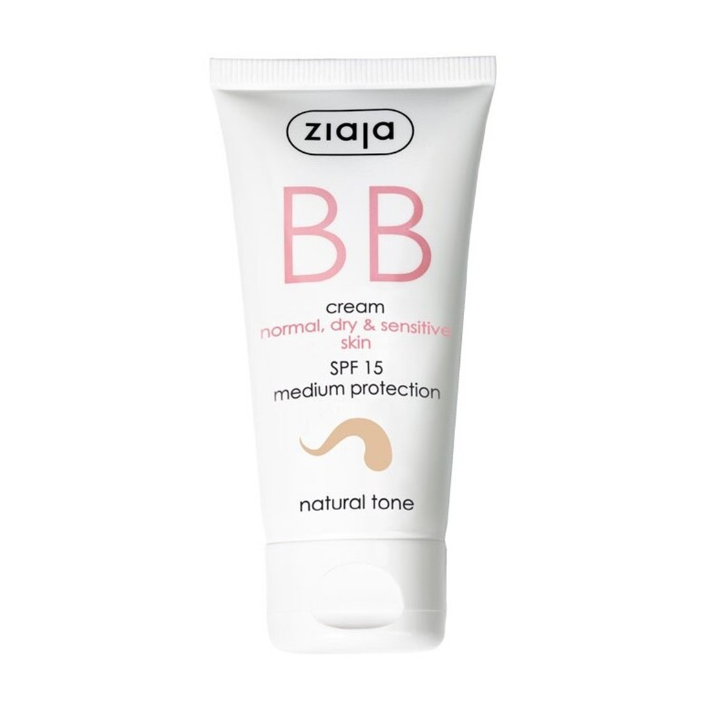 BB cream pieles normales, secas y sensibles SPF15 Tono Natural